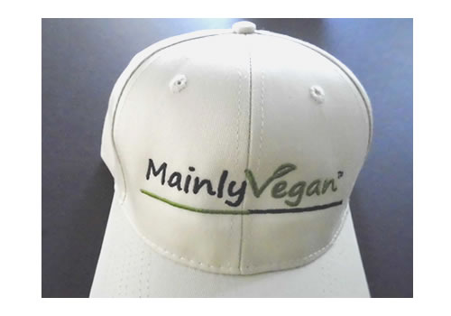 Mainly Vegan cap
