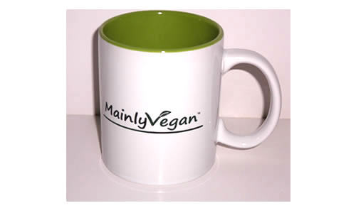 Mainly Vegan coffee mug