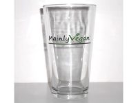 Mainly Vegan Pint Glass