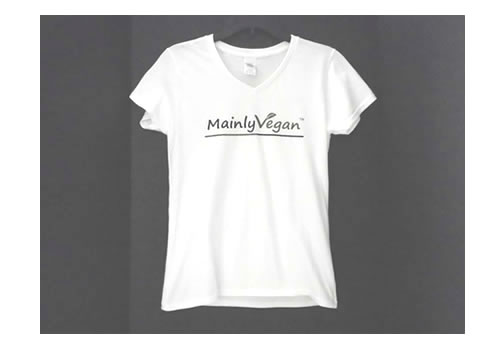 Mainly Vegan t-shirt (women's)
