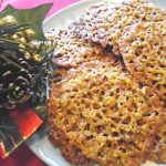 Pistachio Orange Lace Cookies